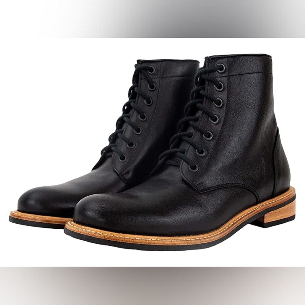 NWT Nisolo Amalia All Weather Boots Black Leather